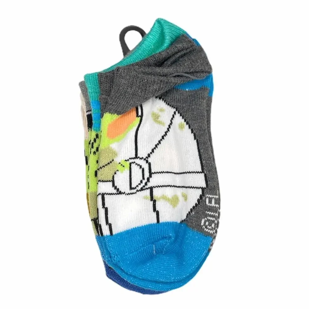 Star Wars Mandalorian Ankle Socks, 5 Pairs, Blue